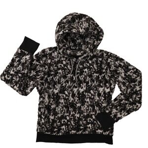 Athleta Women's‎ Glacial Black Tugga Sherpa Pullover Hoodie Size Medium